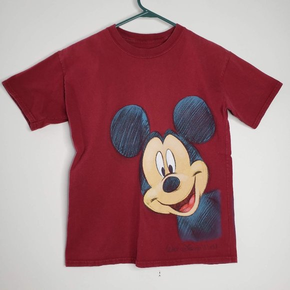Disneyland Resort Sketched Mickey Mouse Graphic Shirt L - Picture 1 of 4